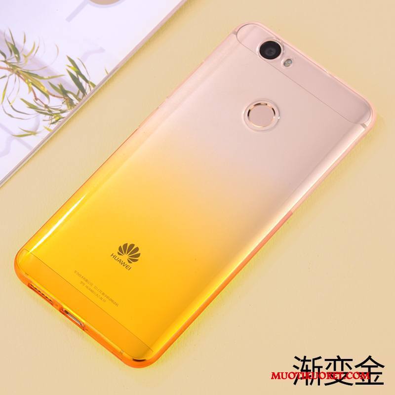 Huawei Nova Kuori Trendi Pehmeä Neste Vaaleansininen Luova Murtumaton Silikoni Kotelo