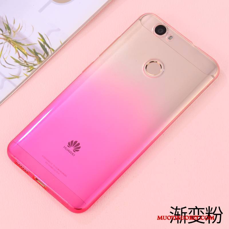 Huawei Nova Kuori Trendi Pehmeä Neste Vaaleansininen Luova Murtumaton Silikoni Kotelo