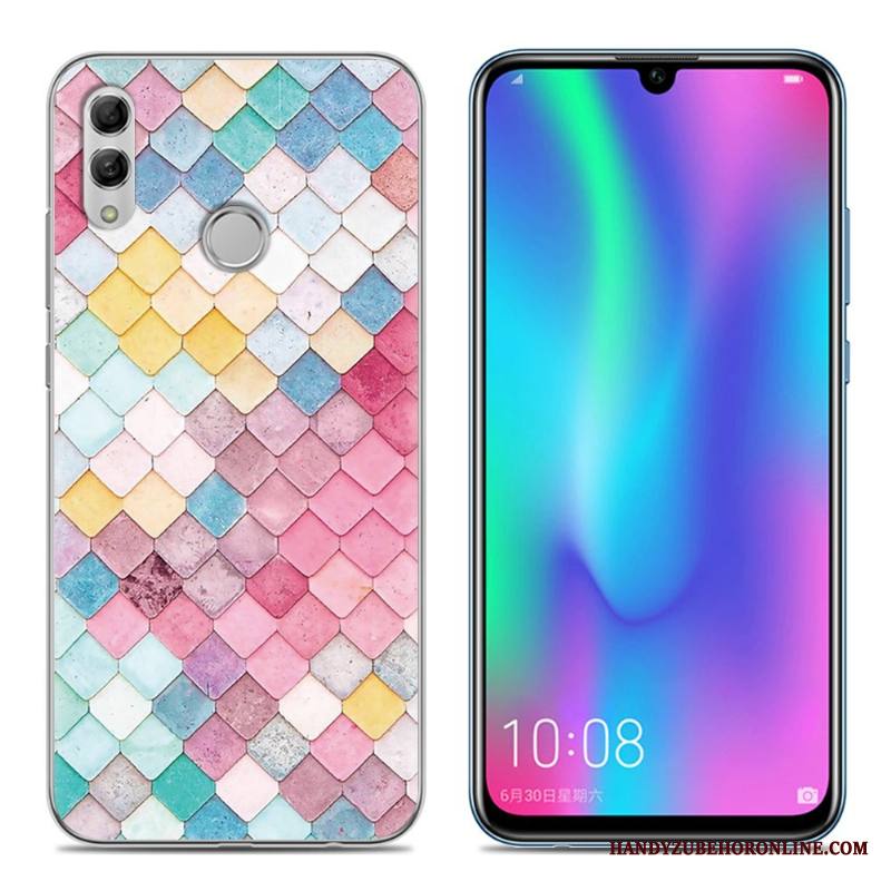 Huawei P Smart 2019 Kotelo Puhelimen Pehmeä Neste Violetti Kuori Nuoret Puhelimen Kuoret