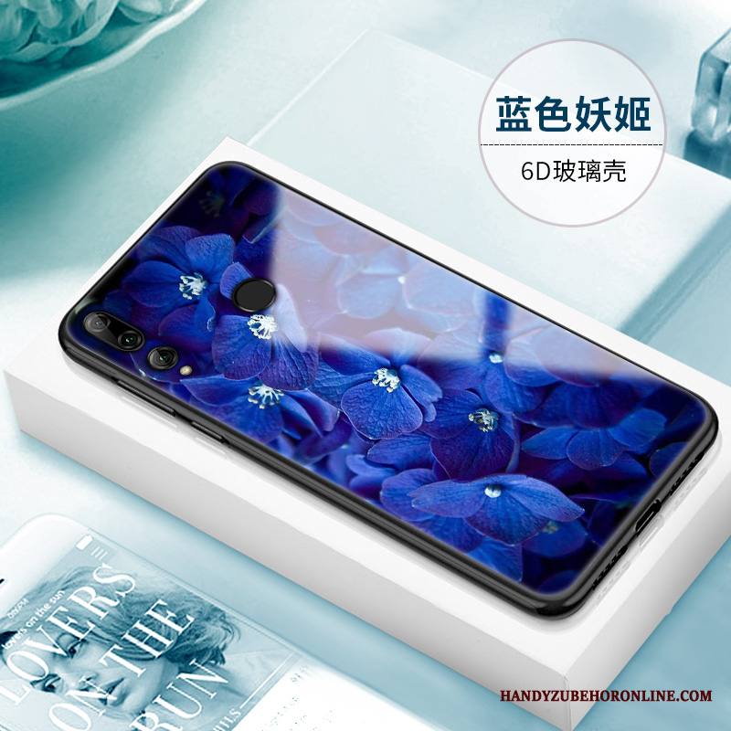 Huawei P Smart+ 2019 Kuori Persoonallisuus Puhelimen Kuoret Tummansininen Luova Murtumaton Lasi All Inclusive