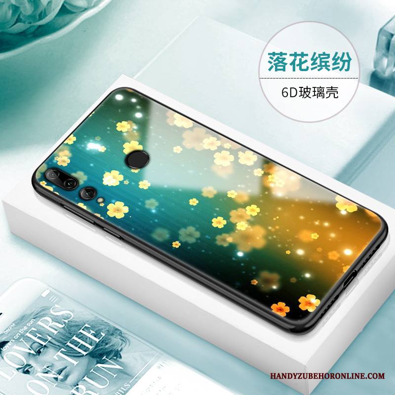 Huawei P Smart+ 2019 Kuori Persoonallisuus Puhelimen Kuoret Tummansininen Luova Murtumaton Lasi All Inclusive