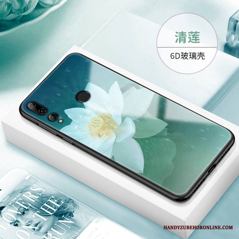 Huawei P Smart+ 2019 Kuori Persoonallisuus Puhelimen Kuoret Tummansininen Luova Murtumaton Lasi All Inclusive