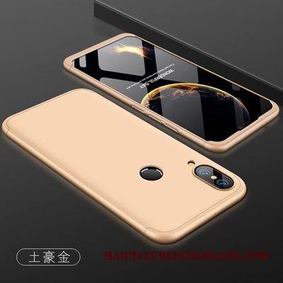 Huawei P Smart+ Kuori All Inclusive Sininen Pesty Suede Trendi Murtumaton Nuoret Kotelo