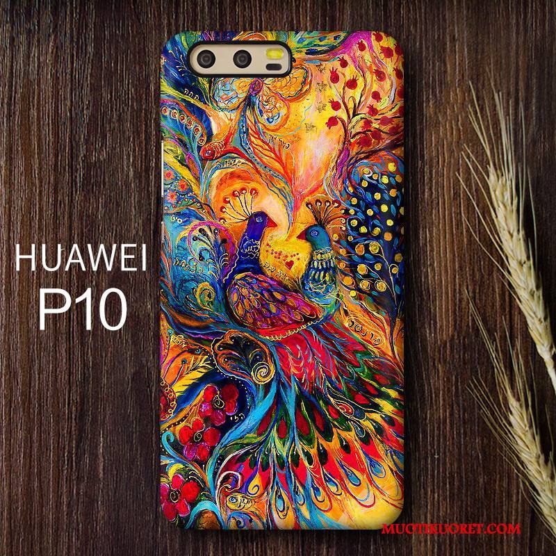 Huawei P10 Kova Kotelo Kuori Persoonallisuus Trendi Suojaus Puhelimen Kuoret