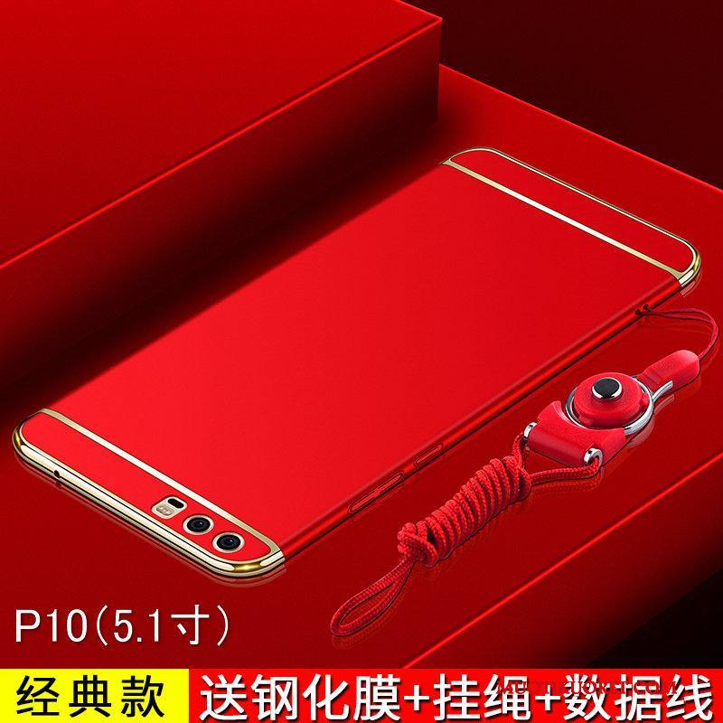 Huawei P10 Kuori Kotelo Puhelimen Puhelimen Kuoret Trendi Punainen Murtumaton All Inclusive