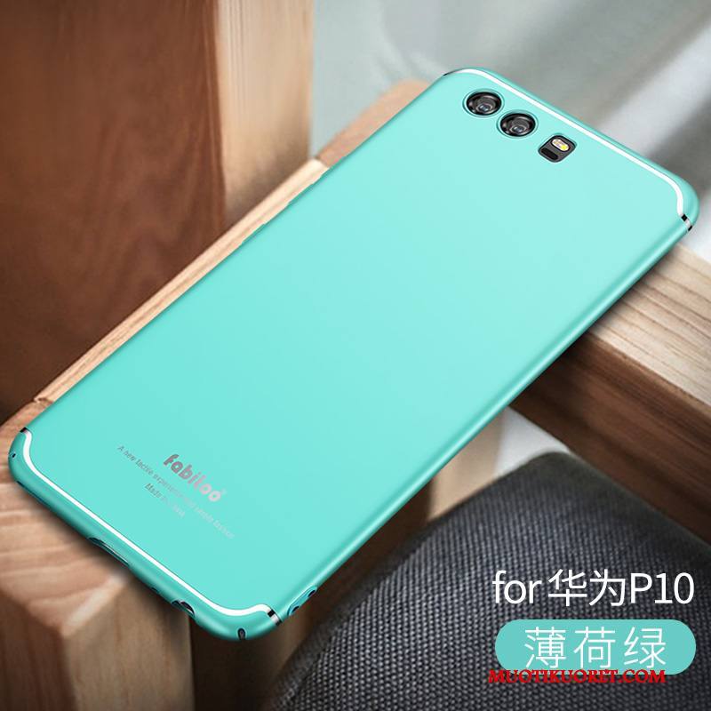 Huawei P10 Kuori Luova Murtumaton Kova All Inclusive Trendi Punainen Puhelimen Kuoret