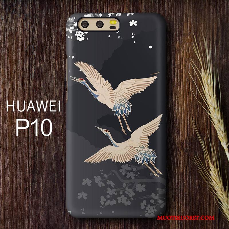 Huawei P10 Kuori Pesty Suede Muokata Luova Persoonallisuus Puhelimen Kuoret Keltainen Murtumaton