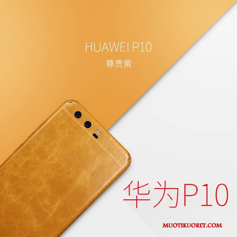 Huawei P10 Kuori Punainen Puhelimen Kuoret Ultra Näytönsuojus Ohut Suojaus Kotelo