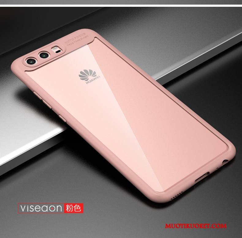 Huawei P10 Plus Suojaus Murtumaton Puhelimen Kuoret Kuori Tummansininen Läpinäkyvä Silikoni