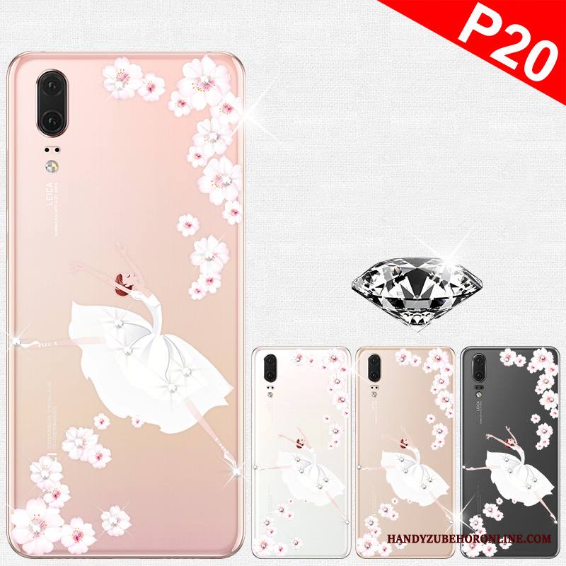 Huawei P20 Kuori Luova Ultra All Inclusive Pehmeä Neste Persoonallisuus Ylellisyys Puhelimen Kuoret