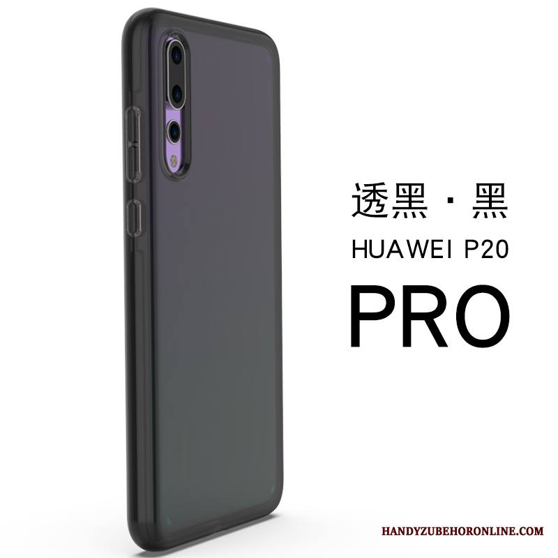 Huawei P20 Pro Kuori Murtumaton Läpinäkyvä Persoonallisuus Pehmeä Neste Puhelimen Kuoret Ylellisyys Silikoni