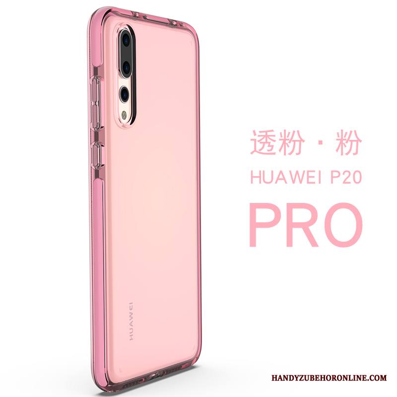 Huawei P20 Pro Kuori Murtumaton Läpinäkyvä Persoonallisuus Pehmeä Neste Puhelimen Kuoret Ylellisyys Silikoni