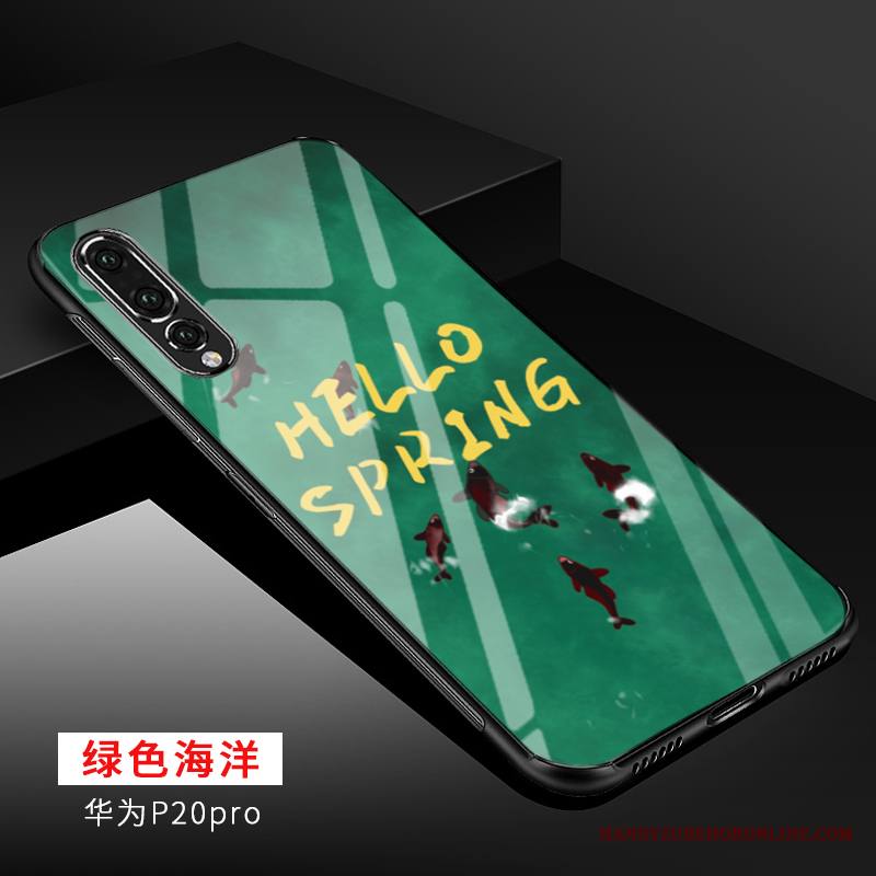 Huawei P20 Pro Kuori Puhelimen Kuoret Kotelo Lasi Kustannukset Net Red Murtumaton Suojaus