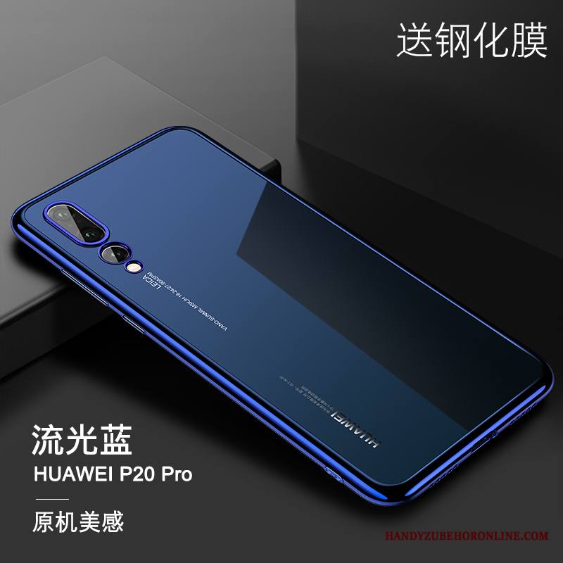 Huawei P20 Pro Kuori Suojaus Kulta Kotelo Ohut Pehmeä Neste Persoonallisuus Puhelimen Kuoret