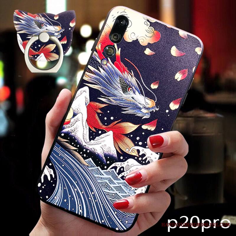 Huawei P20 Pro Kuori Ylellisyys Pehmeä Neste Murtumaton Luova All Inclusive Trendi Silikoni