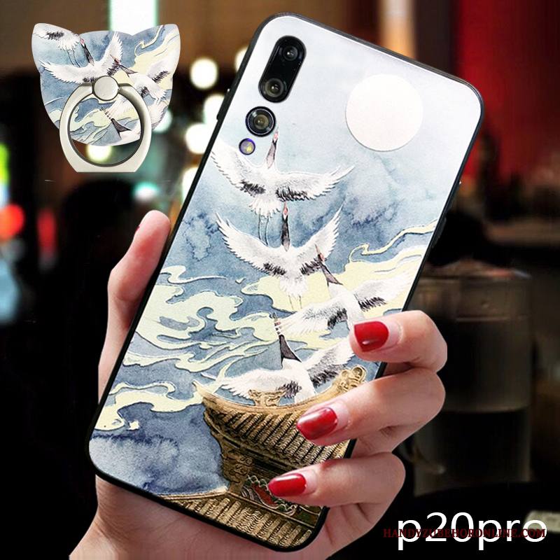 Huawei P20 Pro Kuori Ylellisyys Pehmeä Neste Murtumaton Luova All Inclusive Trendi Silikoni