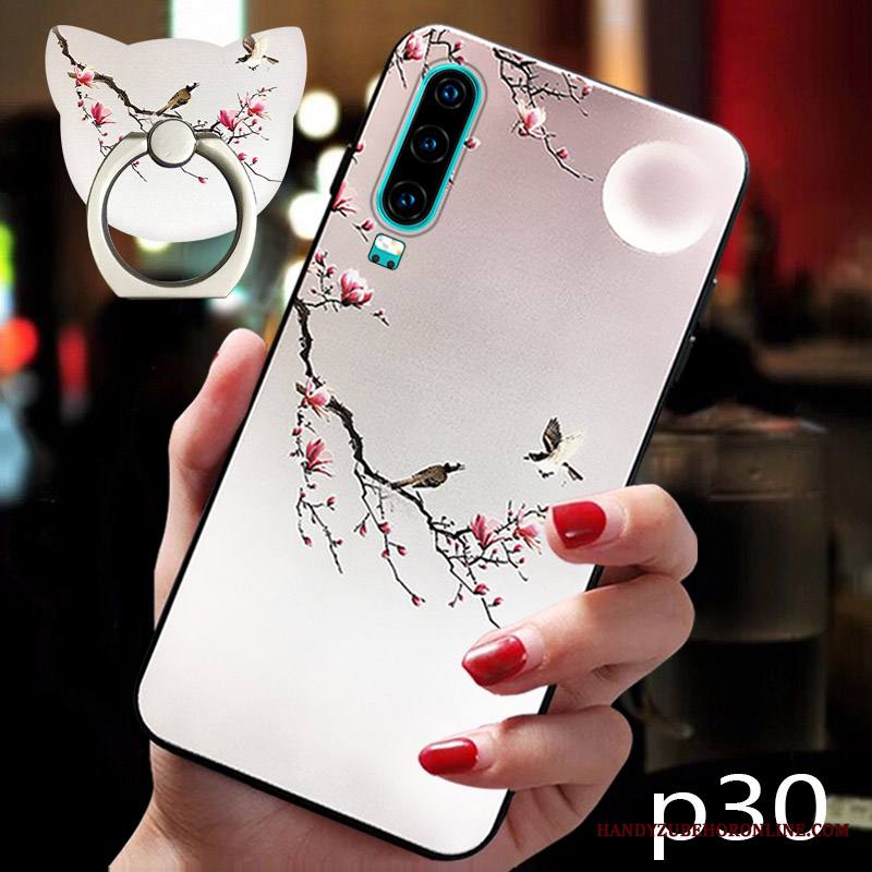 Huawei P30 Kuori All Inclusive Silikoni Luova Persoonallisuus Kotelo Pehmeä Neste