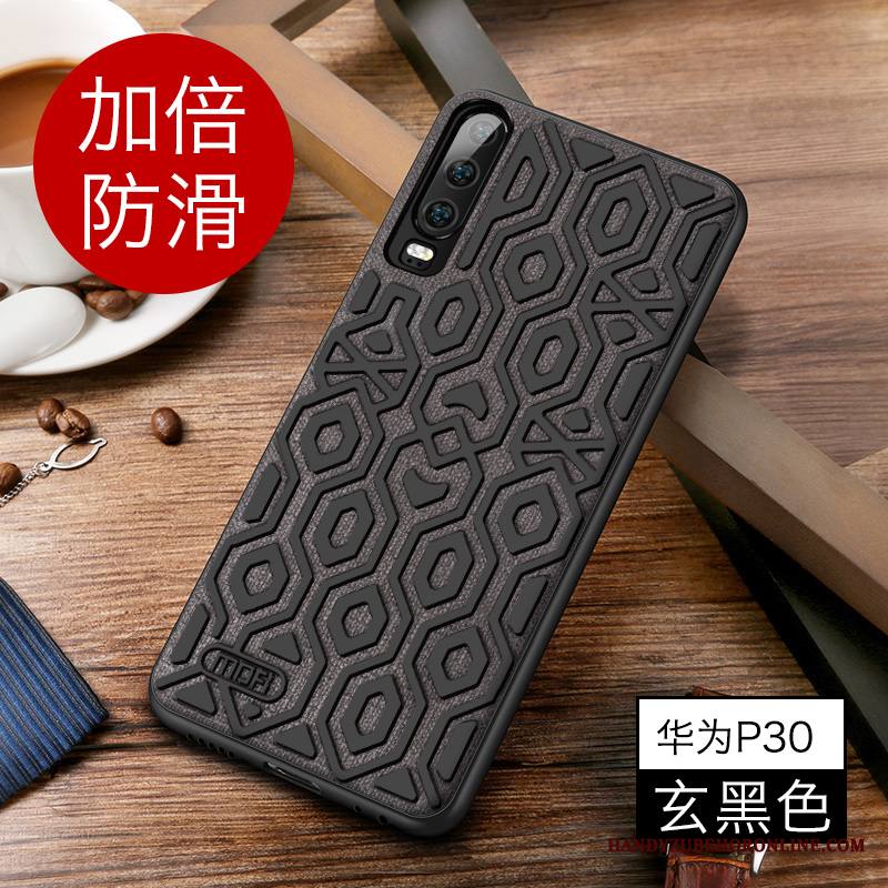 Huawei P30 Kuori Tide-brändi Ultra Luova Ohut Silikoni All Inclusive Liukumaton