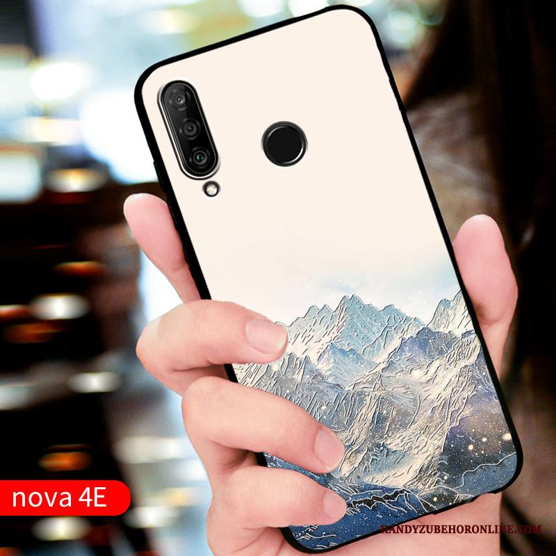 Huawei P30 Lite Kuori Punainen Murtumaton Kotelo Puhelimen Kuoret Muokata Silikoni Suojaus