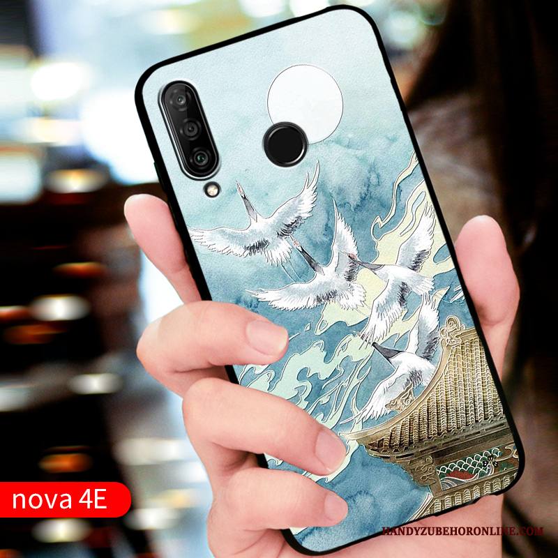 Huawei P30 Lite Kuori Punainen Murtumaton Kotelo Puhelimen Kuoret Muokata Silikoni Suojaus