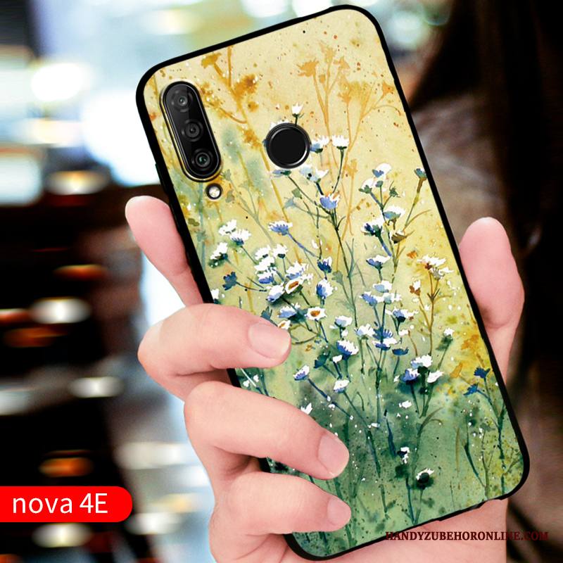 Huawei P30 Lite Kuori Punainen Murtumaton Kotelo Puhelimen Kuoret Muokata Silikoni Suojaus