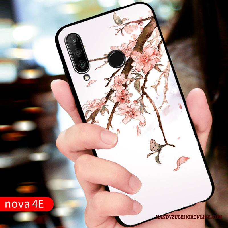 Huawei P30 Lite Kuori Punainen Murtumaton Kotelo Puhelimen Kuoret Muokata Silikoni Suojaus