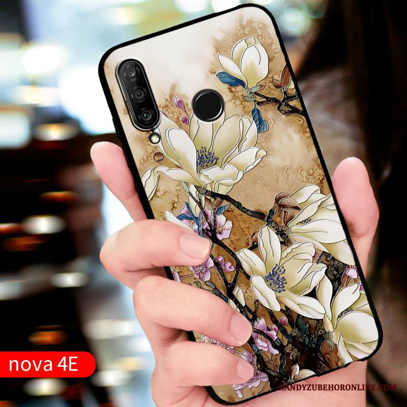 Huawei P30 Lite Kuori Punainen Murtumaton Kotelo Puhelimen Kuoret Muokata Silikoni Suojaus