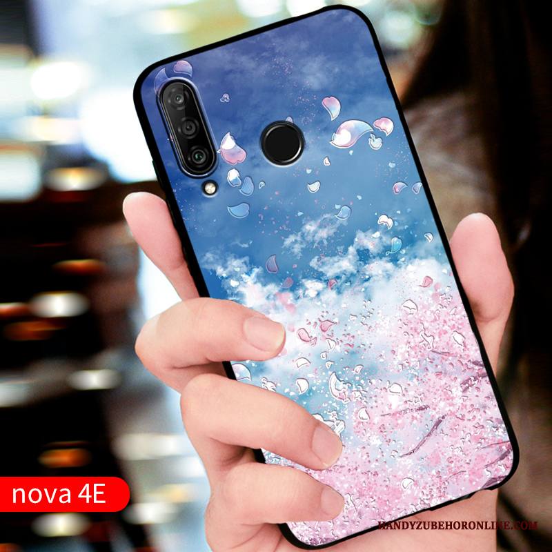 Huawei P30 Lite Kuori Punainen Murtumaton Kotelo Puhelimen Kuoret Muokata Silikoni Suojaus