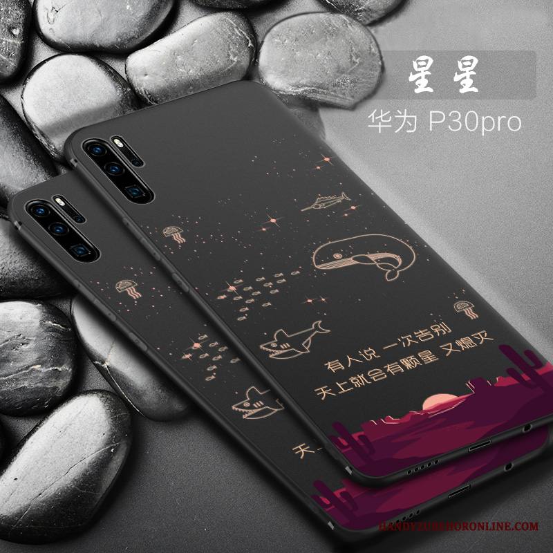 Huawei P30 Pro Kuori Silikoni Luova Pieni Net Red Kotelo Murtumaton Persoonallisuus