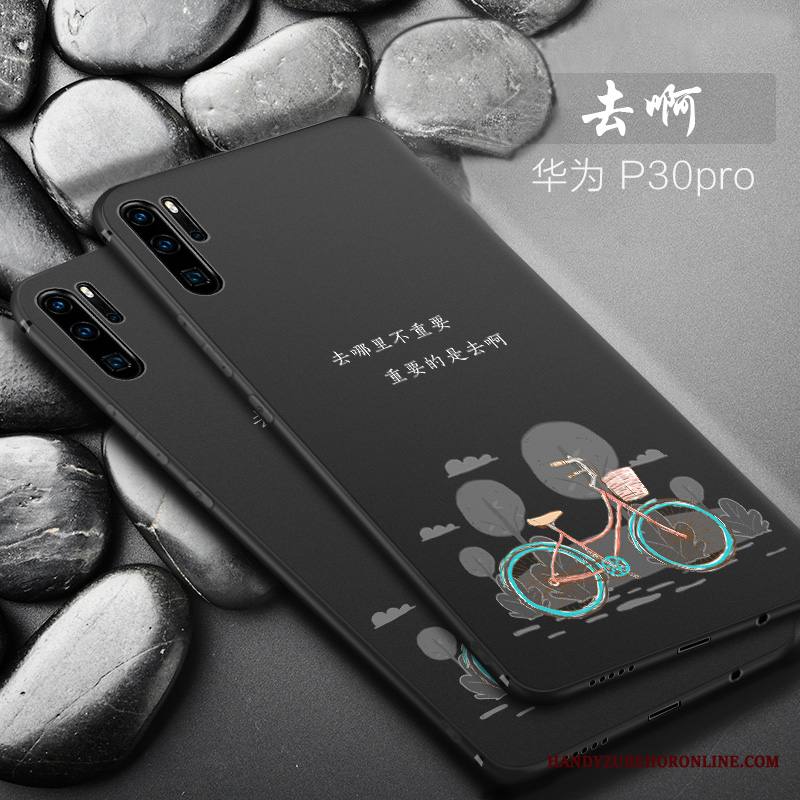 Huawei P30 Pro Kuori Silikoni Luova Pieni Net Red Kotelo Murtumaton Persoonallisuus