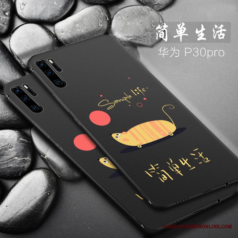 Huawei P30 Pro Kuori Silikoni Luova Pieni Net Red Kotelo Murtumaton Persoonallisuus