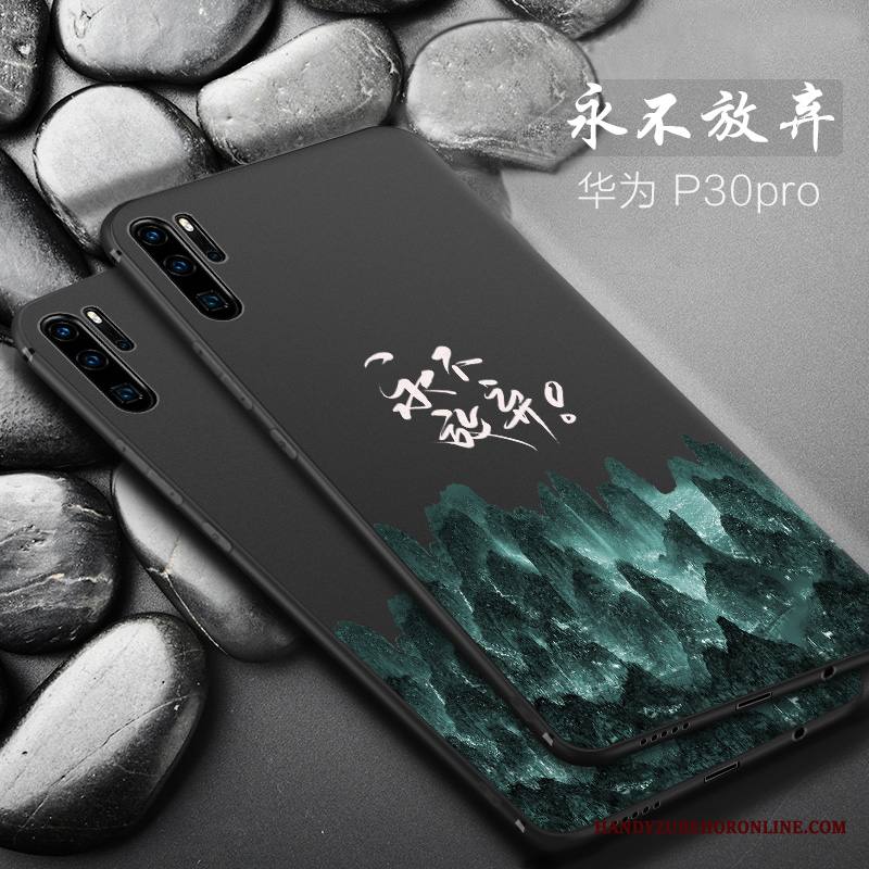 Huawei P30 Pro Kuori Silikoni Luova Pieni Net Red Kotelo Murtumaton Persoonallisuus