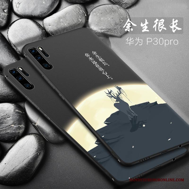 Huawei P30 Pro Kuori Silikoni Luova Pieni Net Red Kotelo Murtumaton Persoonallisuus