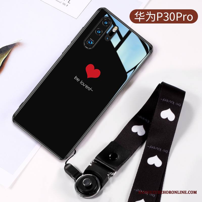 Huawei P30 Pro Kuori Ultra Lasi Rakastunut Silikoni Jauhe Uusi Luova