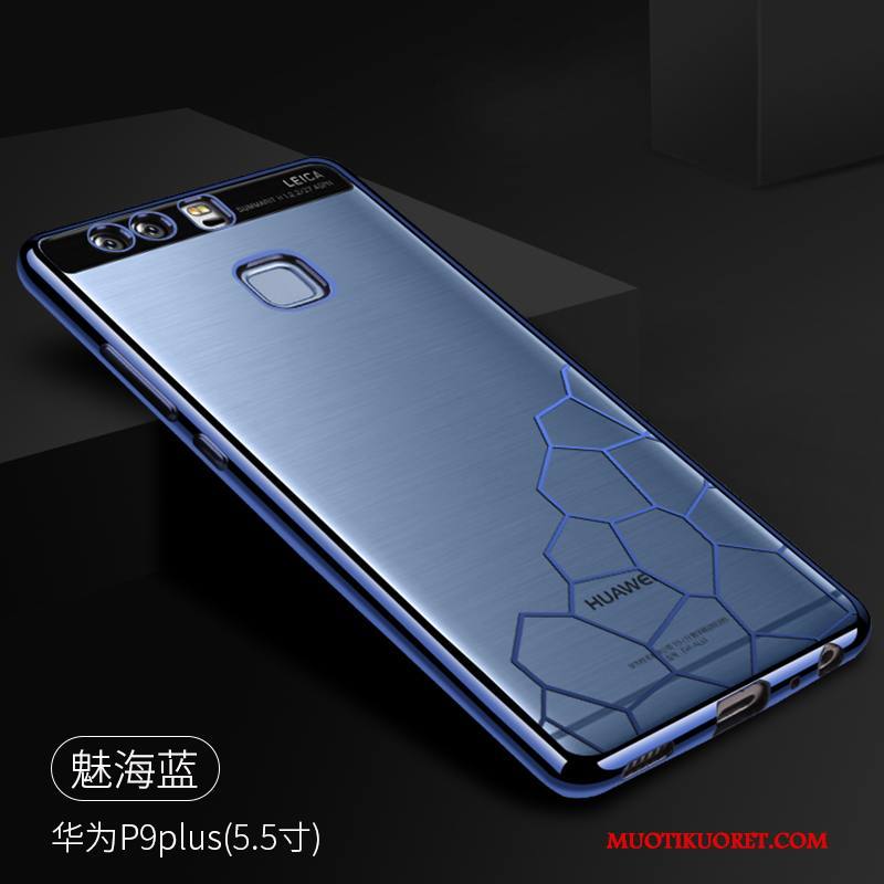 Huawei P9 Plus Kuori All Inclusive Sininen Trendi Silikoni Suojaus Luova Kotelo