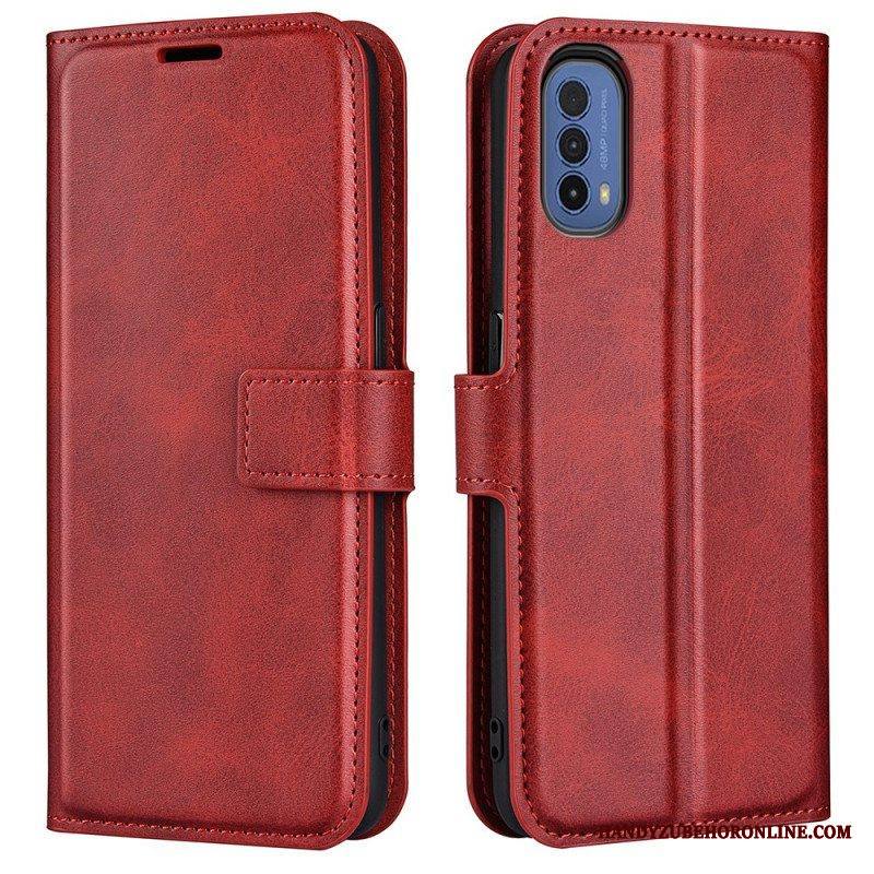 Kotelot Moto E40 / E30 / E20 Ohut Extreme Leather -efekti