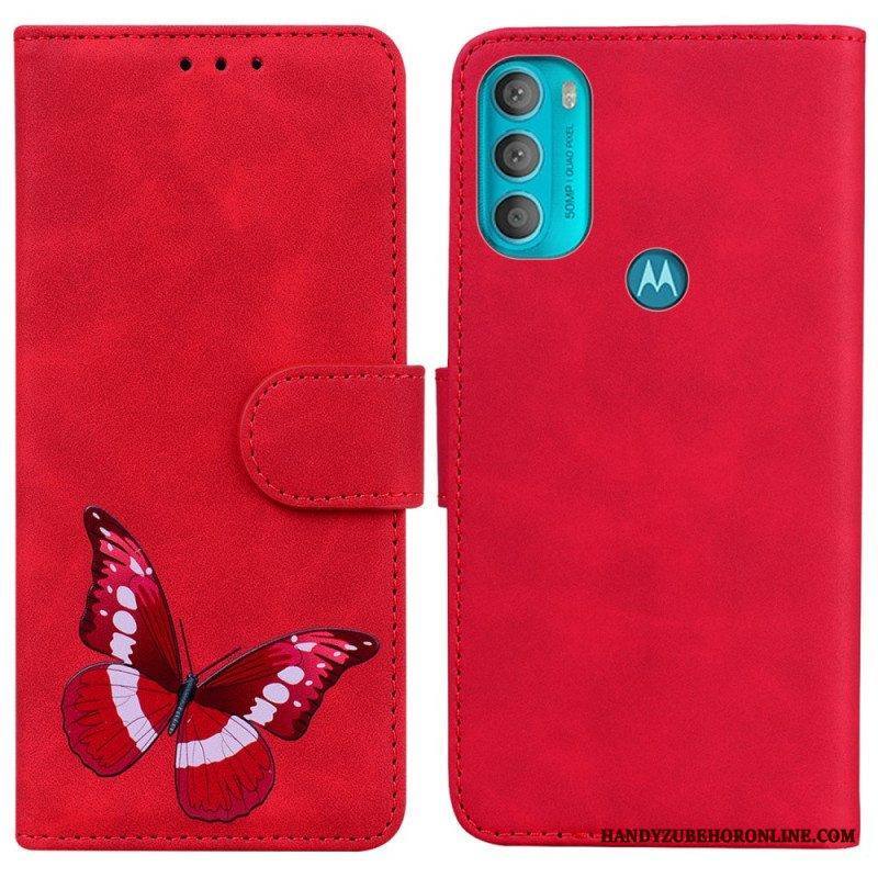 Kotelot Moto G71 5G Skin Touch Butterfly