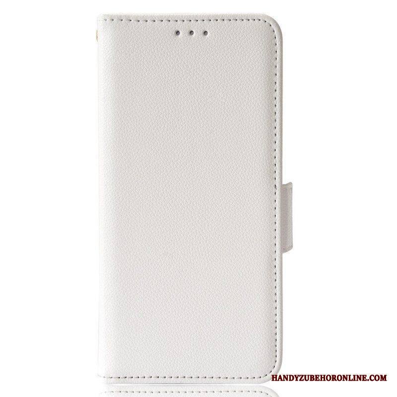 Kotelot Samsung Galaxy A13 Perinteinen Litchi Faux Leather