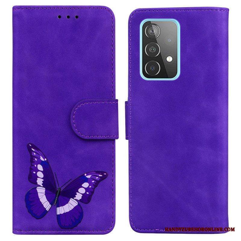 Kotelot Samsung Galaxy A52 4G / A52 5G / A52s 5G Skin Touch Butterfly