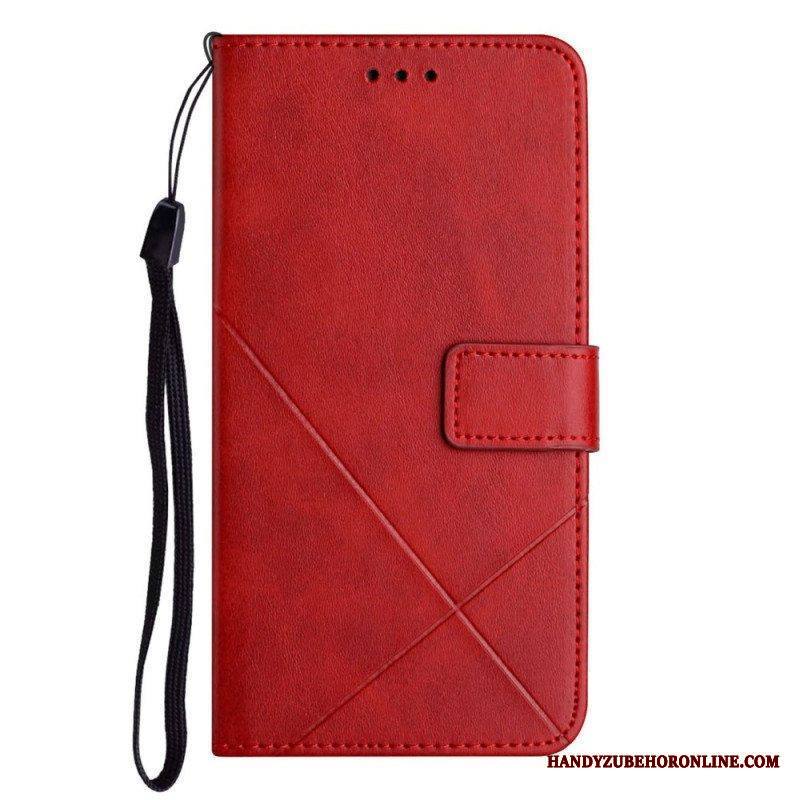 Kotelot Samsung Galaxy M12 / A12 X Design Geo Leather Style