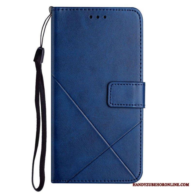 Kotelot Samsung Galaxy M12 / A12 X Design Geo Leather Style