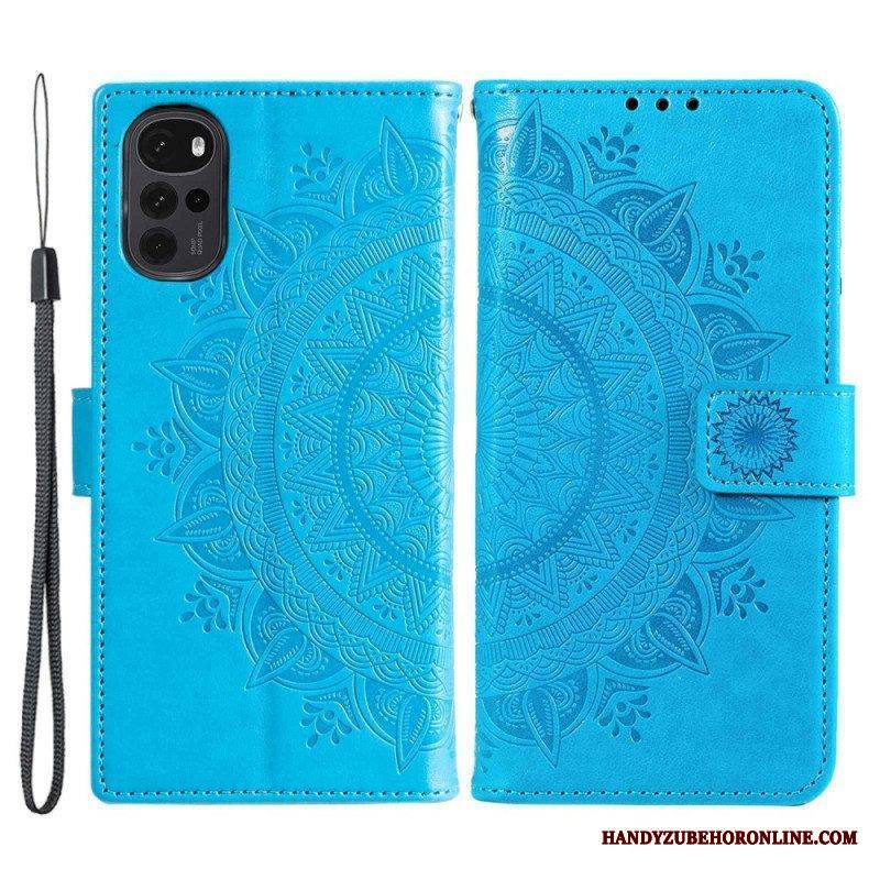 Kotelot Samsung Galaxy M53 5G Auringon Mandala