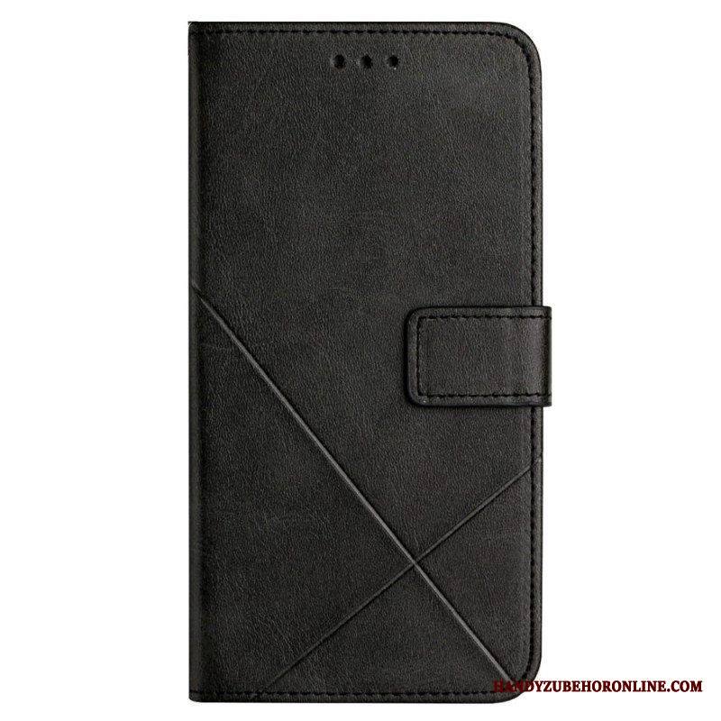 Kotelot Xiaomi 12T / 12T Pro X Design Geo Leather Style