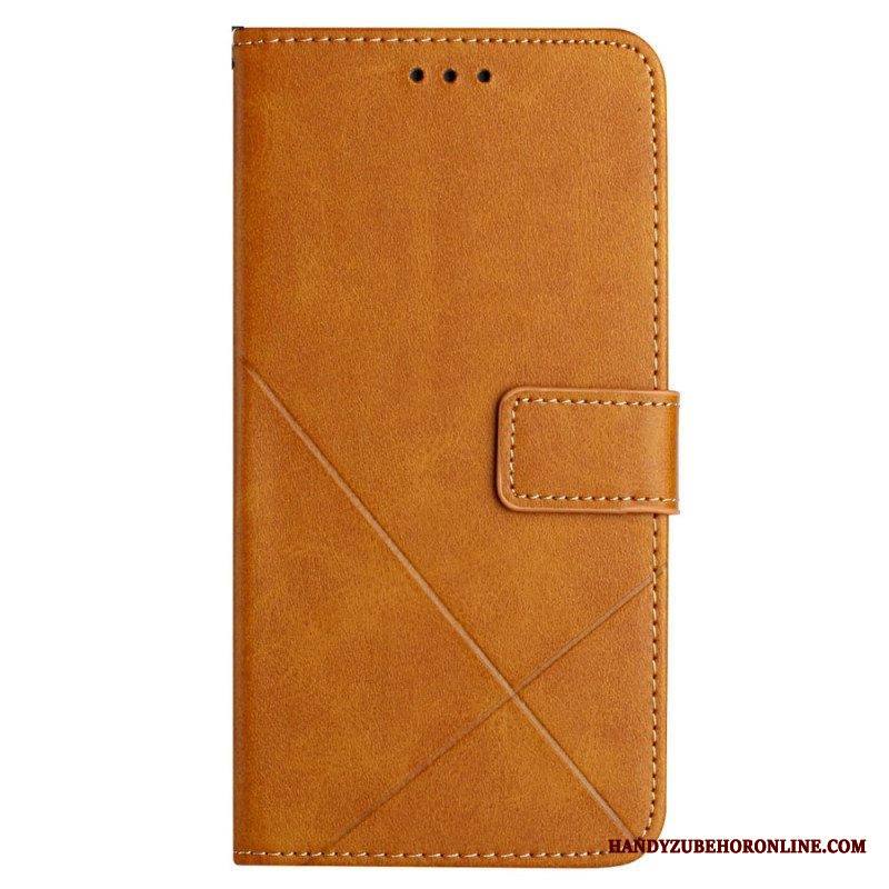 Kotelot Xiaomi 12T / 12T Pro X Design Geo Leather Style