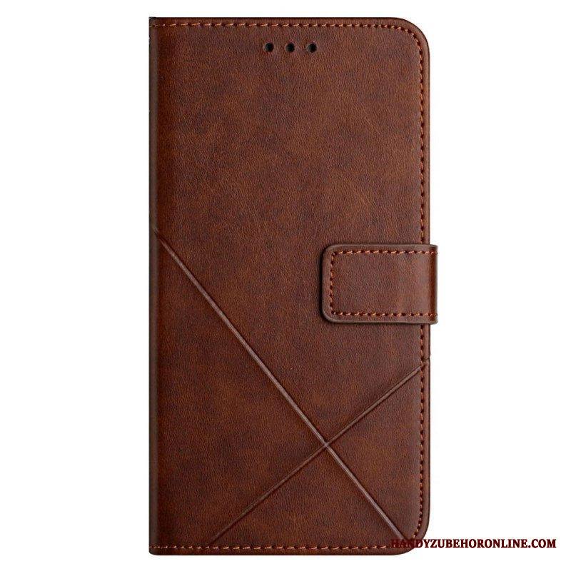 Kotelot Xiaomi 12T / 12T Pro X Design Geo Leather Style