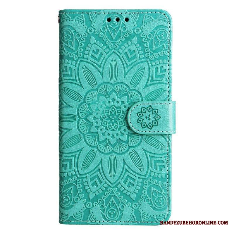 Kotelot Xiaomi 13 Mandala-aurinko Kaulanauhalla