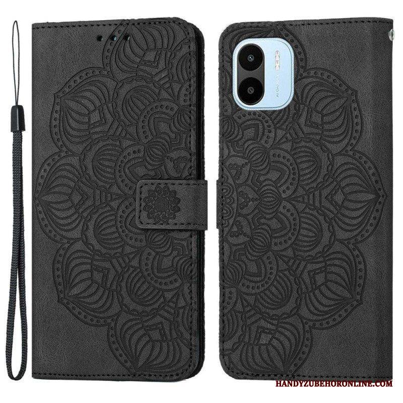 Kotelot Xiaomi Redmi A1 Suojaketju Kuori Strappy Mandala