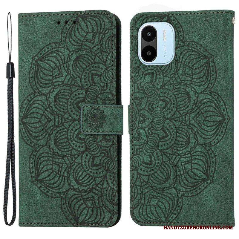 Kotelot Xiaomi Redmi A1 Suojaketju Kuori Strappy Mandala