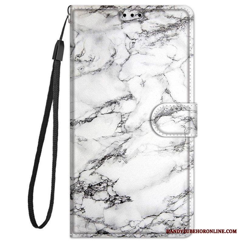 Kotelot Xiaomi Redmi Note 11 Pro Plus 5G Suojaketju Kuori Strappy Marble Elegance