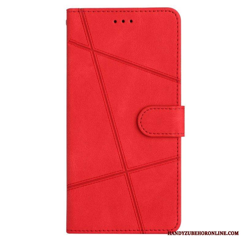Kotelot Xiaomi Redmi Note 12 4G Suojaketju Kuori Strappy Geometric